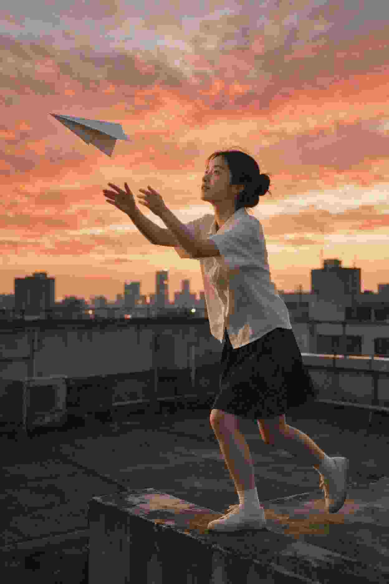逆光追光